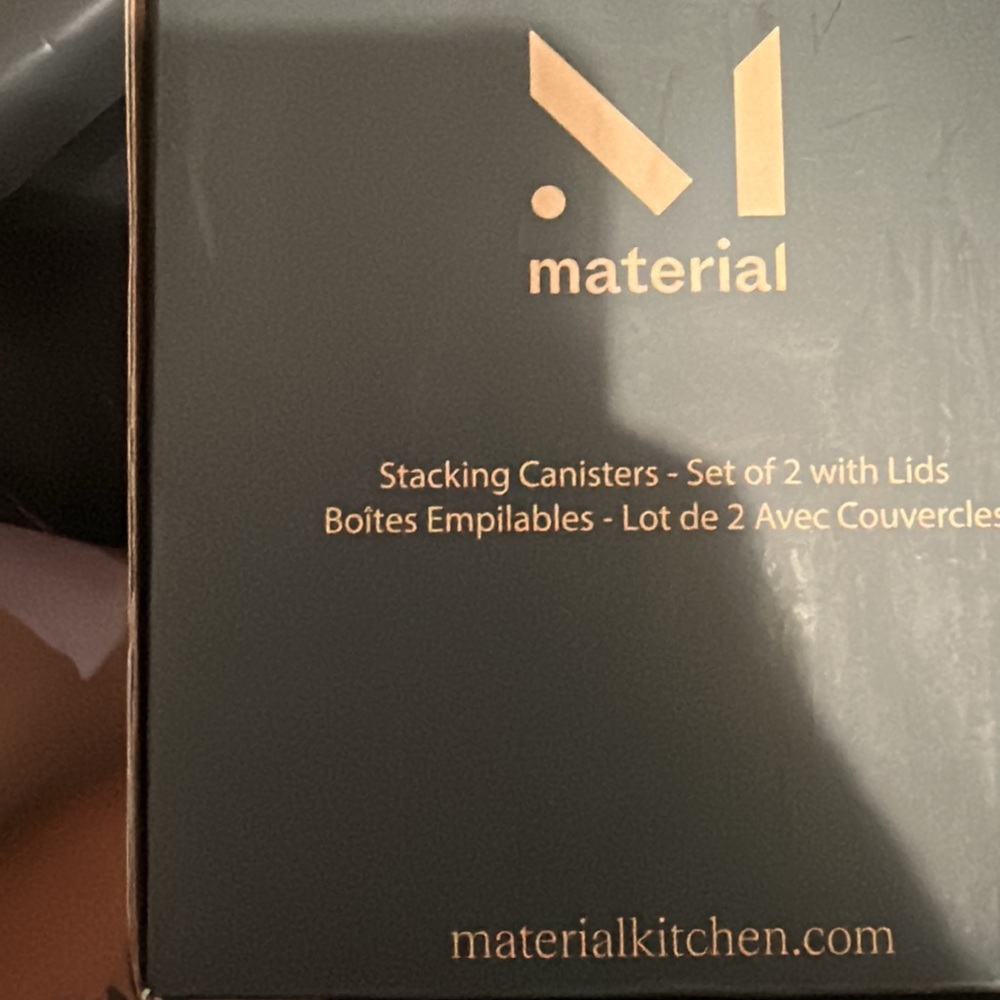 Material Stacking Canisters Set